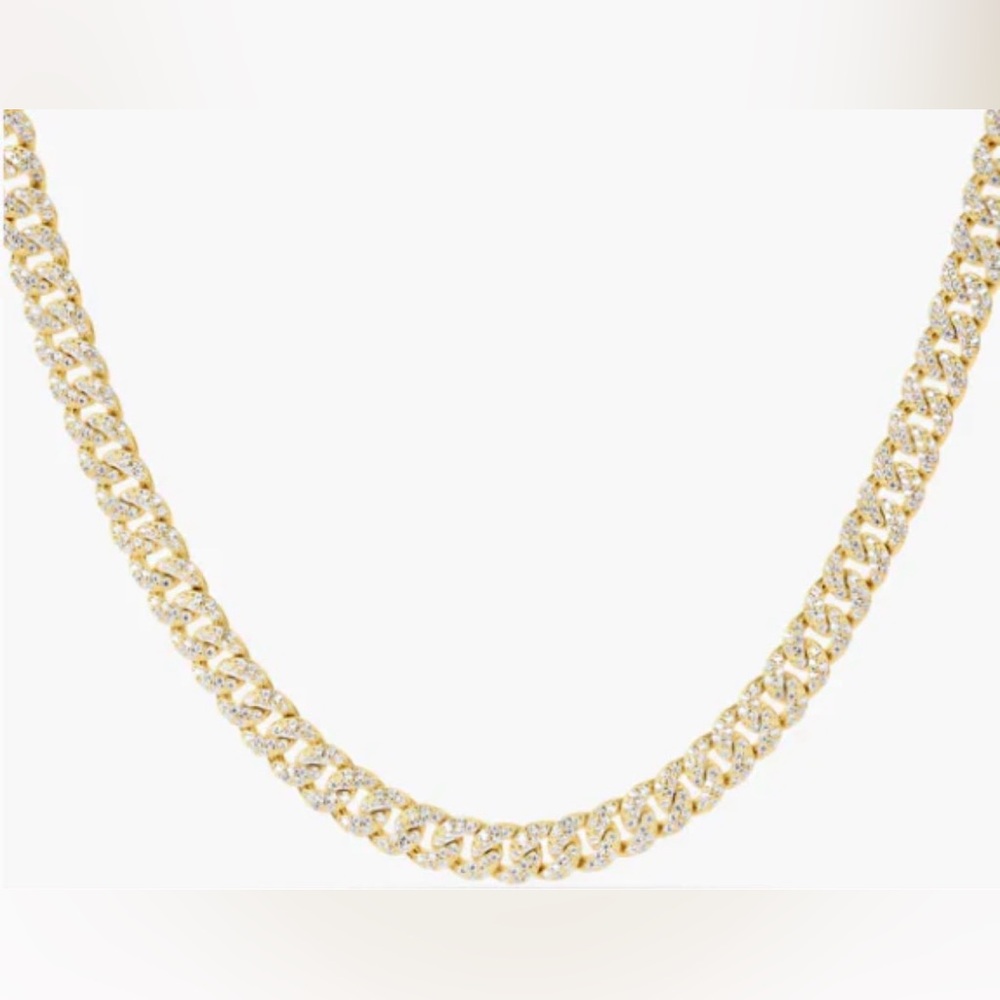 Elegant Gold cuban Necklace